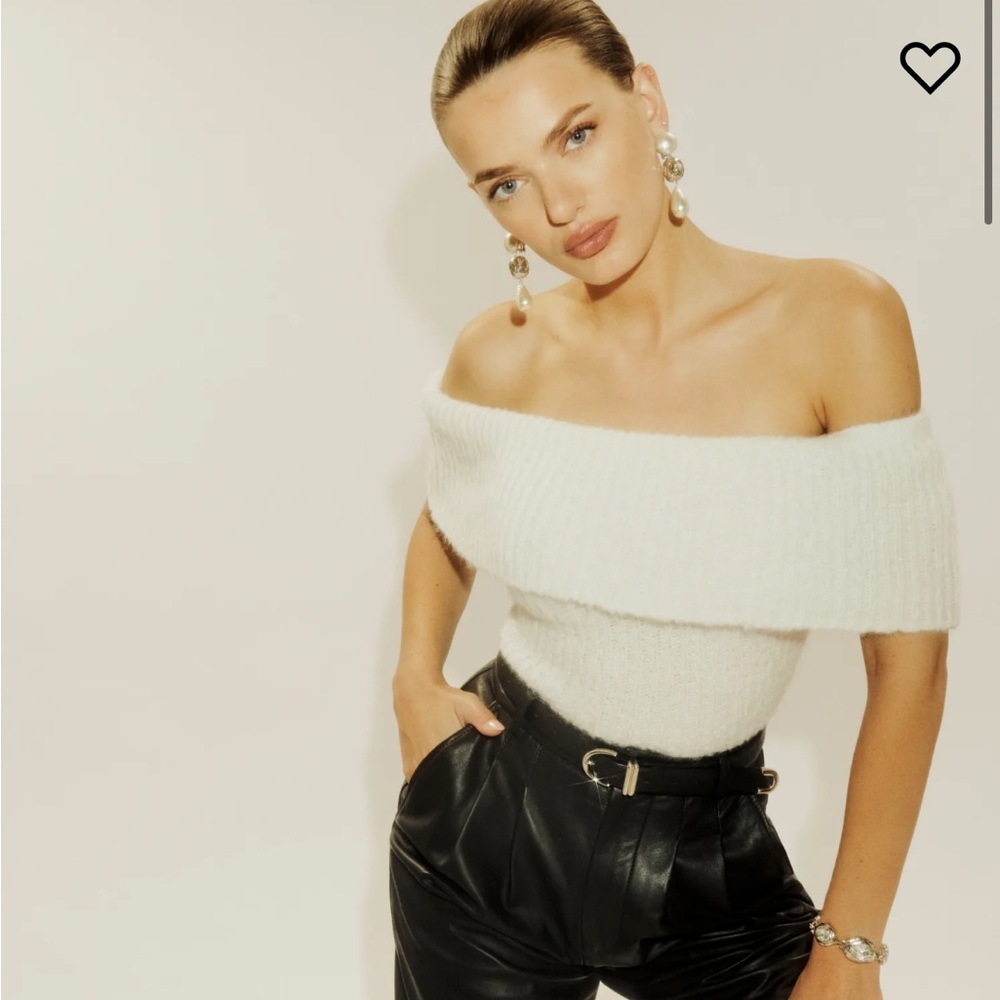 Reformation Satine Sleeveless Sweater